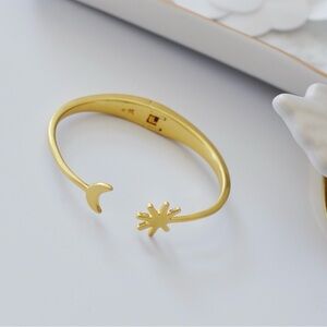 Madewell Sun Moon Hinge Cuff Braclet